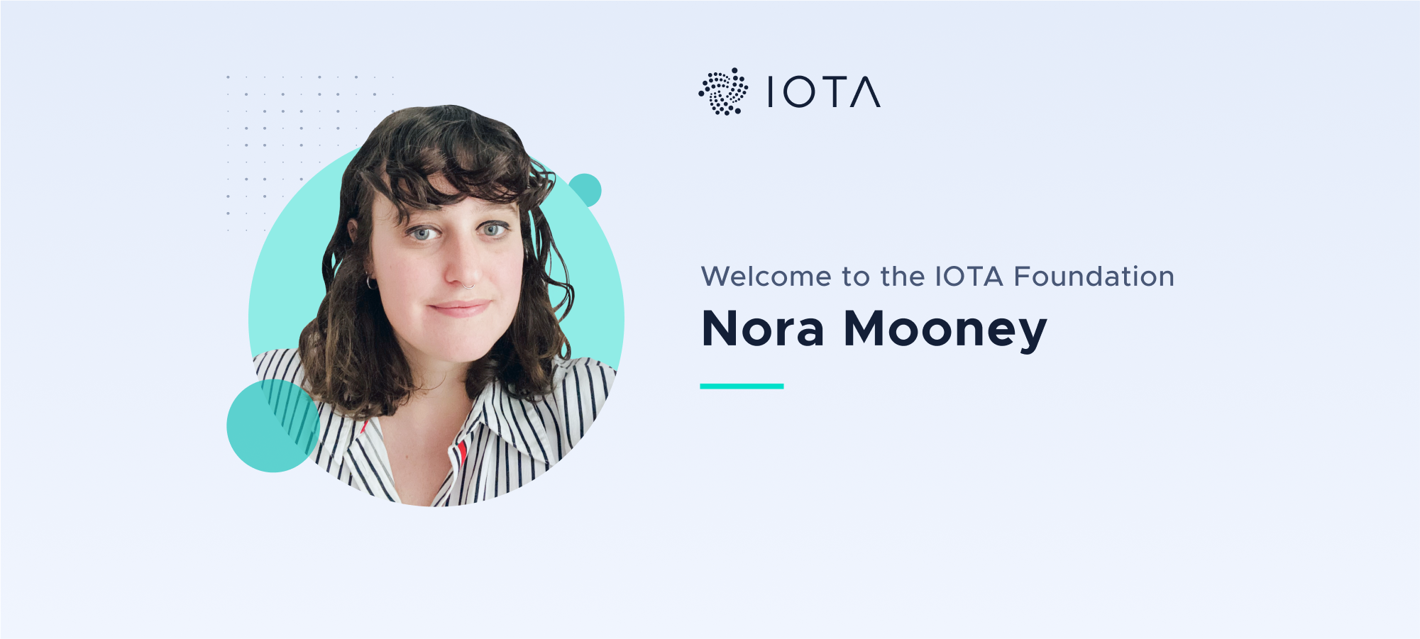 Welcome Nora Mooney to the IOTA Foundation