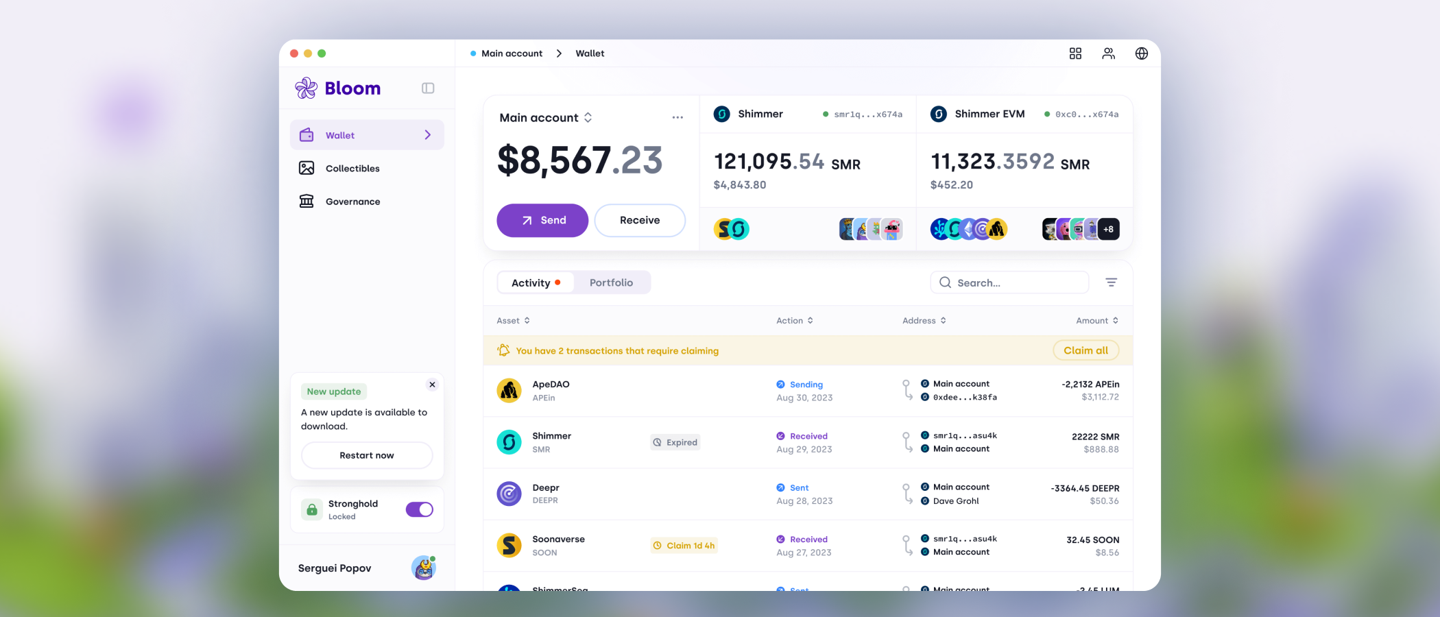 Bloom Wallet Launched