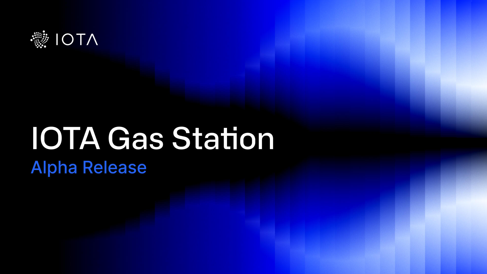 Introducing IOTA Gas Station (Alpha)